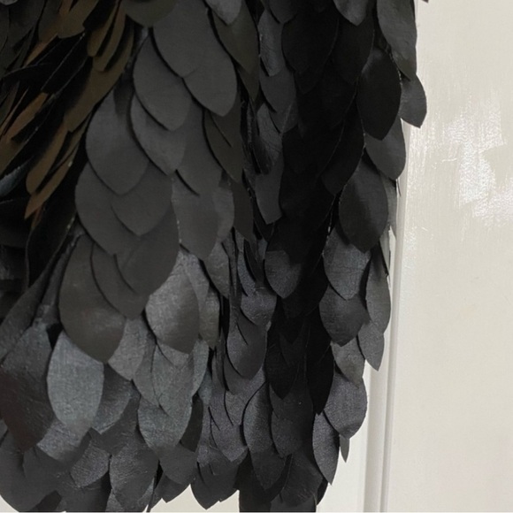 Kardashian Kollection Women's Black Petal Detail Skirt - Picture 5 of 6